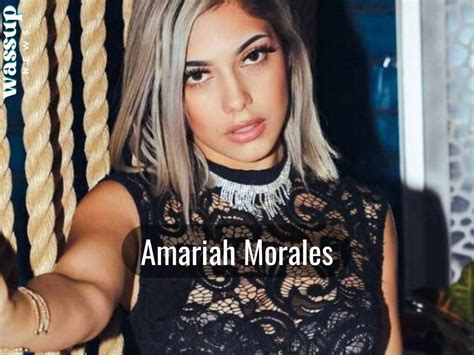 amariah morales|Amariah Morales – Age, Height, Weight, Parents, Net Worth https ...